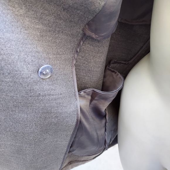 Free People Gray Double Breasted Jacket - Picture 9 of 16